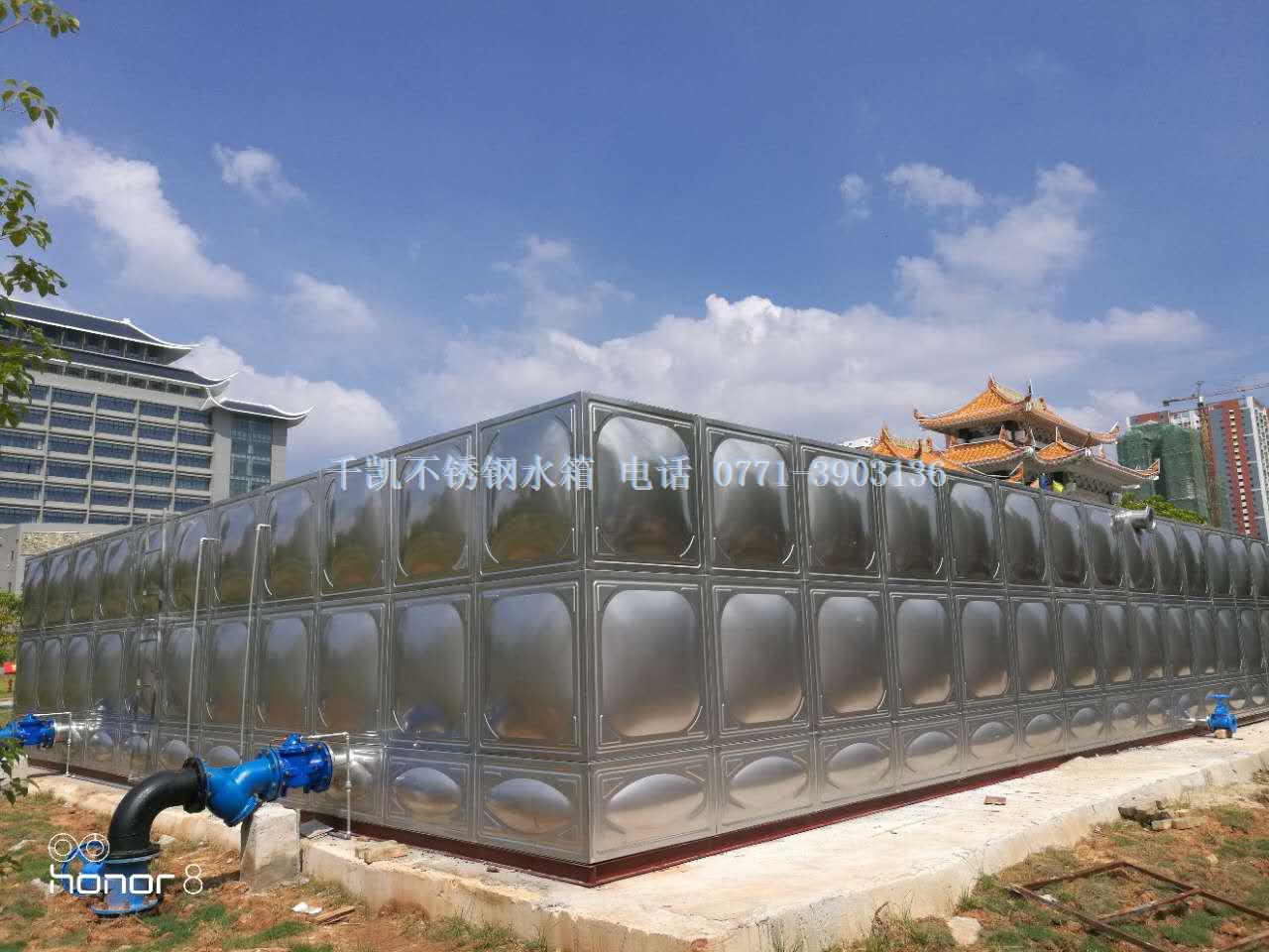 不銹鋼水箱哪家好?當(dāng)然千凱水箱好,咨詢電話0771-3903136