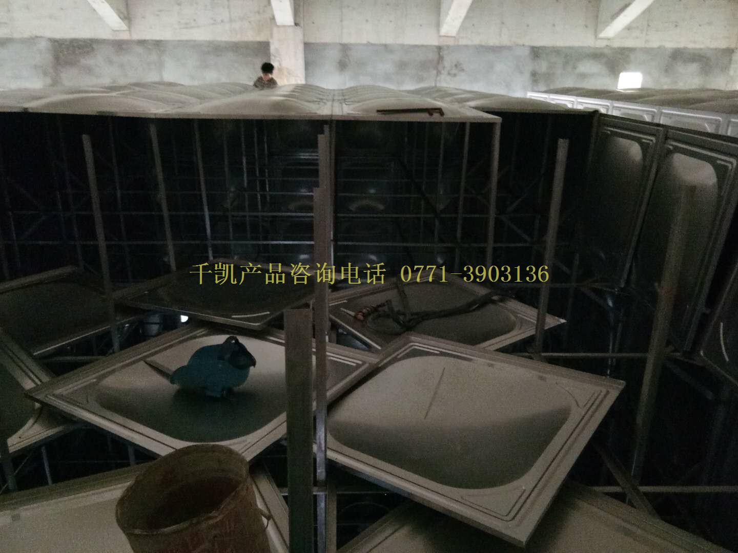 千凱南寧東盟文化博覽園800立方不銹鋼水箱4